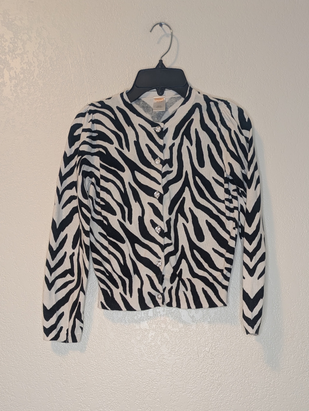 Gymboree Wild For Zebra Print Kids Sweater